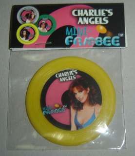 CHARLIEs ANGELS MINI FRISBEE #6 Argentina CEREAL TOY  