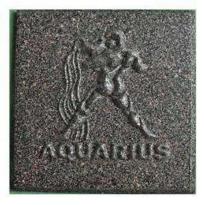  Zodiac Art, Aquarius, Granite finish (paintable)
