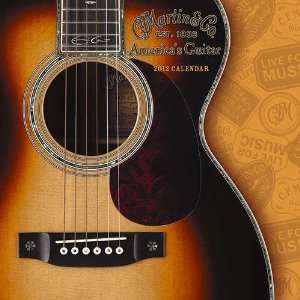   CJ Martin & Co. Americas Guitar 2012 Wall Calendar