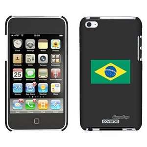  Brazil Flag on iPod Touch 4 Gumdrop Air Shell Case 
