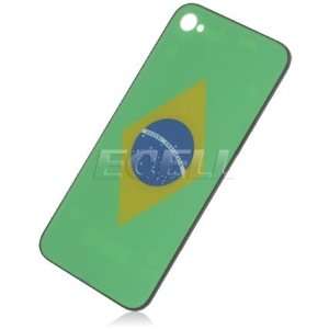  Ecell   BRAZIL BRAZILIAN FLAG GLASS COVER CASE FOR iPHONE 