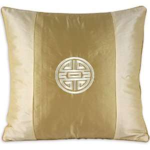  Silky Decorative Embroidered Oriental Cushion Cover 