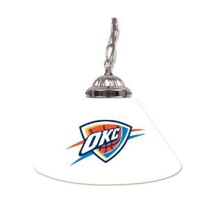 Oklahoma City Thunder NBA Single Shade Bar Lamp   14 inch   Game Room 