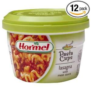 Hormel Micro Cup Lasagna, 7.5 Ounce (Pack of 12)  Grocery 