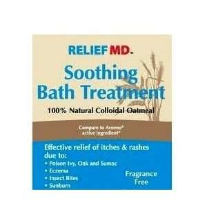  Relief MD Soothing Colloidal Oatmeal Bath Treatment   6 