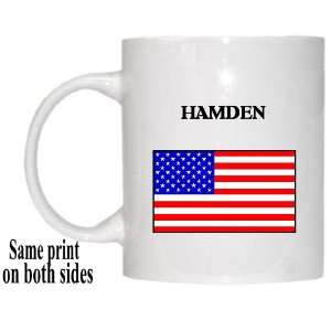  US Flag   Hamden, Connecticut (CT) Mug 