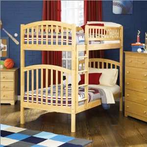  Twin over Twin Atlantic Furniture Richmond Style Bunk Bed 