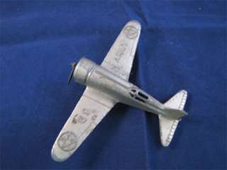 Vintage Tootsietoy #119 US Army Alpha Pursuit Toy Plane  
