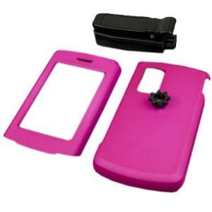  Talon Rubberized Phone Shell with Belt Clip for LG AX830 