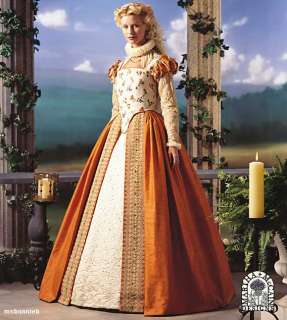 Tudor, Elizabethan / Renaissance Costume Pattern 14 20  