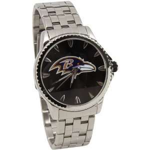  Gametime Baltimore Ravens Stainless Steel Watch Sports 