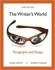 The Writers World, (0205024440), Lynne Gaetz, Textbooks   Barnes 