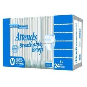  Attends Breathable Brief    Pack of 24    PNGBRB30 Health 