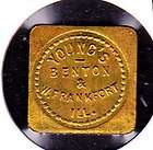 R10 Unlisted Frankfort Indiana Cigar Token  