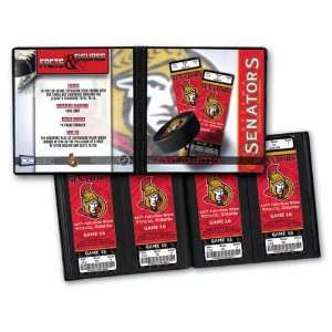  Ottawa Senators Ticket Album