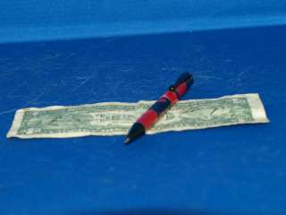 Black Enamel Slimline Pen, in UGA Colored Acrylic  