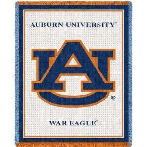  University of Auburn Logo Throw