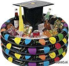 INFLATABLE HIGH SCHOOL COLLEGE GRADUATION PARTY BEVERAGE COOLER COLD 