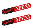 SPORT APEXI Drifting JDM decals stickers racing drag modify tune up 