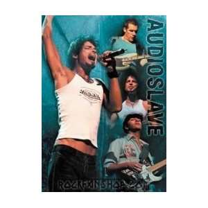  AUDIOSLAVE Live Collage Music Poster