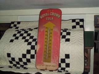 Vintage RC Cola Thermometer Vintage Royal Crown Cola  