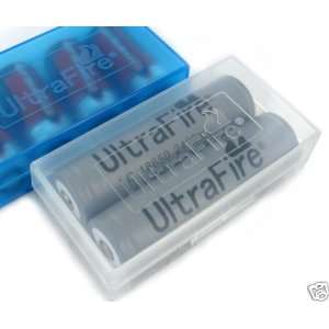  Ultrafire Battery Case Holds (4) Cr123a or (2) 18650 Size Battery 