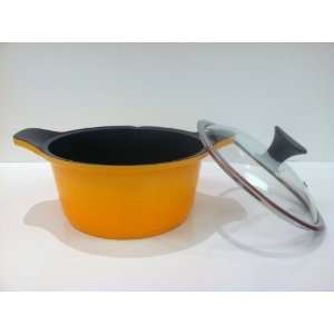  Esi Cook Premium Ceramic Cookware 20cm Yellow Pot Kitchen 