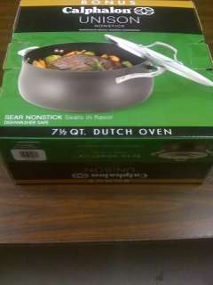 Calphalon Unison 7.5qt Sear Dutch Oven Nonstick NEW  