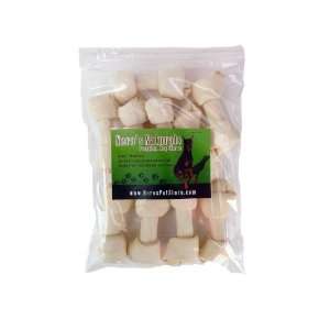  6 in   7 in Rawhide Bone, 1 Bags of 10 Units