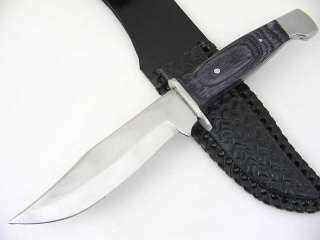Wood Handle Full Tang 5 Blade Hunting Skinning Knife  