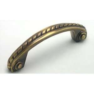  Cabinet Pull, Newport, Antique English Finish/Solid Brass 
