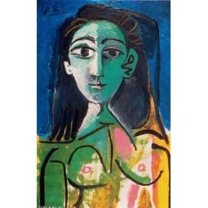   Picasso   32 x 50 inches   Portrait of Jacqueline