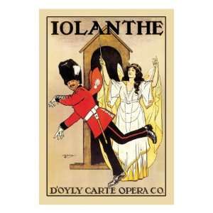  Iolanthe dOyly Carte Opera Company , 18x24