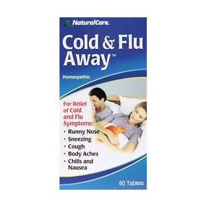  Cold & Flu Away   60 tabs,(NaturalCare) Health & Personal 