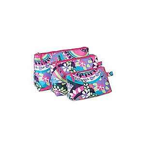  Room It Up Paisley Punch 3 Piece Cosmetic Bag Set Toys 