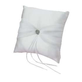  Jamie Lynn Delicate Allure Ring Pillow, White