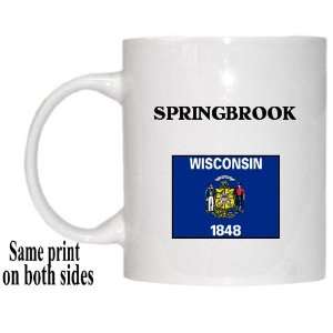  US State Flag   SPRING BROOK, Wisconsin (WI) Mug 