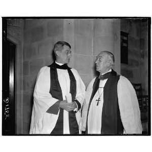   Rev. Noble C. Powell and Bishop James Freeman 1937