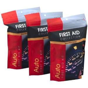   First Aid Collection 3pk Zip Pack, Auto