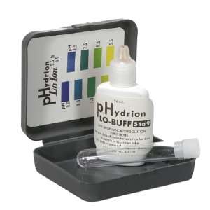   UI 109 Hydrion Short pH Indicator Solution Kit, 5.0 to 9.0 pH Range