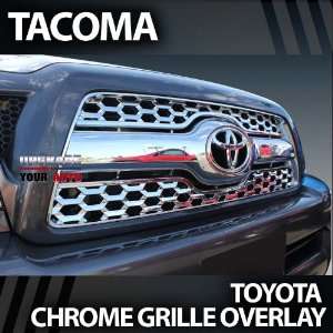  2011 Toyota Tacoma Chrome Grille Overlay Automotive