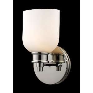  Dione Collection Polished Nickel Vanity Light 10114/1 