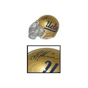  Aikman, UCLA Bruins Autographed Riddell Authentic Mini Football Helmet