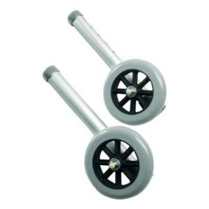  Lumex 5 AutoStop Walker Wheels, 2EA/PR Health & Personal 