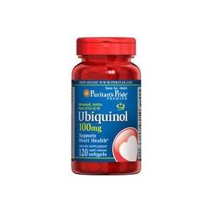  Ubiquinol 100 mg 100 mg 120 Softgels Health & Personal 