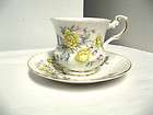 Older Rosina China Co Ltd, QUEENS Fine Bone China, Eng Cup & Saucer 