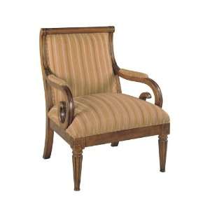  Powell Kilarney Scroll Accent Chair, 20 1/2 Seat Height 