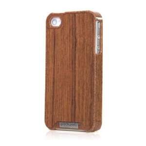   Wood natural wood case for iPhone 4S/4 (Busche Teak) Electronics