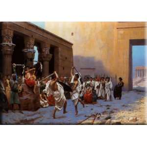   Dance 16x11 Streched Canvas Art by Gerome, Jean Leon