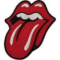 The Rolling Stones Red Tongue Licks Logo Patch  